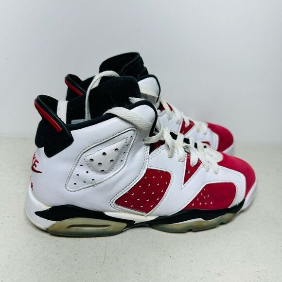 Nike Air Jordan 6 Retro GS 'Carmine' 2020  384665-106 Size 6Youth. - Picture 2 of 8